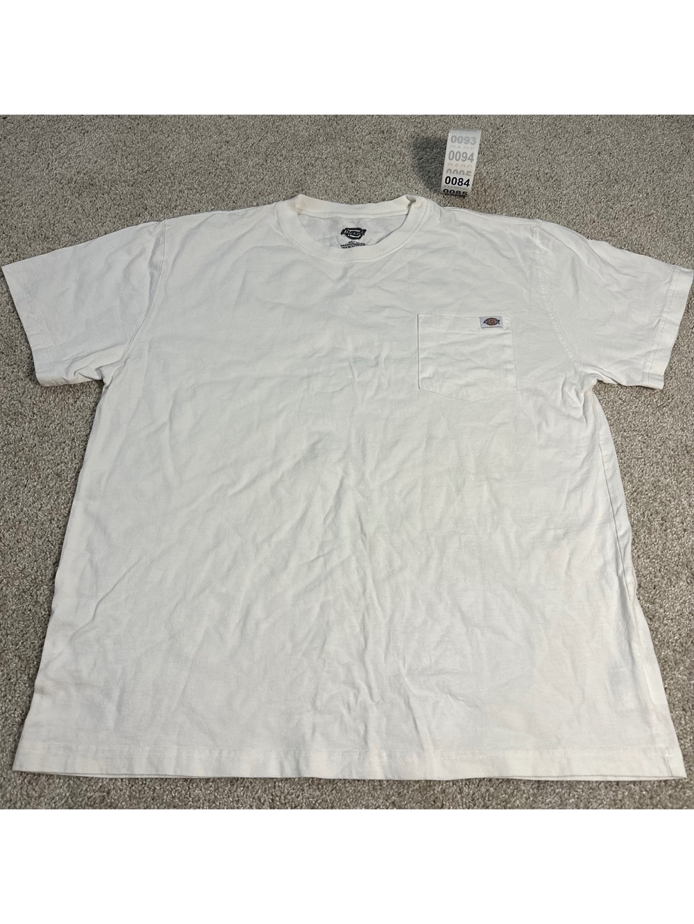 Dickies white pocket T-shirt